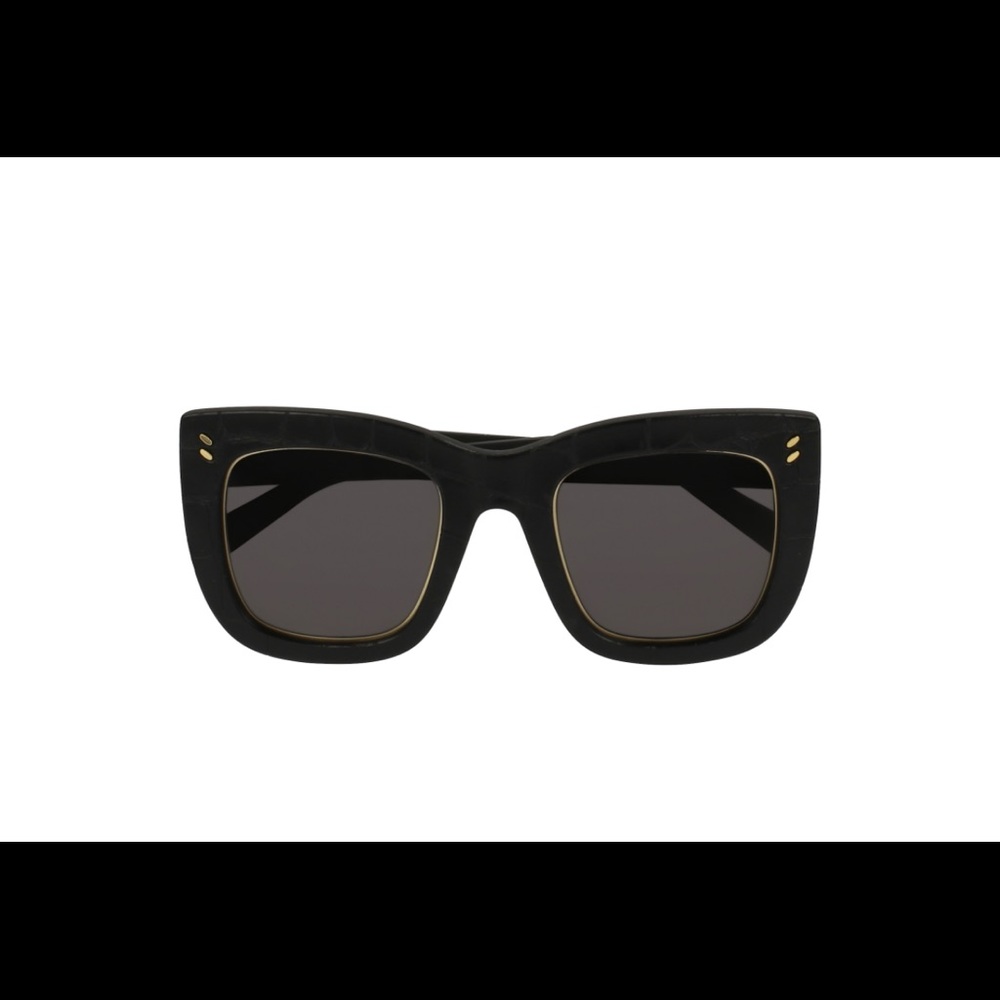 STELLA McCARTNEY SC 0033 S-001 BLACK SMOKE SUNGLASSES - Picture 5 of 12